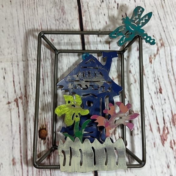 Suzy Toronto Limited Edition Whimsical Metal Wall Art with Butterfly & Dragonfly - Picture 16 of 16